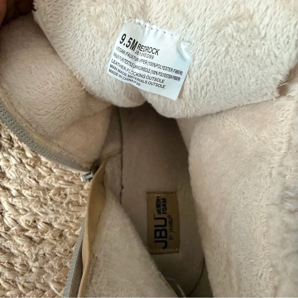 JBU Redrock Winter Cream Hiking Boots